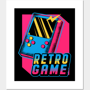 retro game Posters and Art